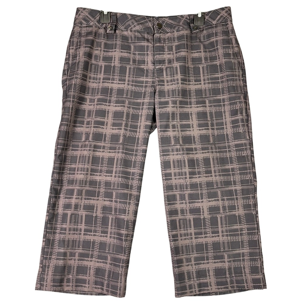 Under Armour golf pants‎ women 12 performance stretch plaid modern fit golfwear